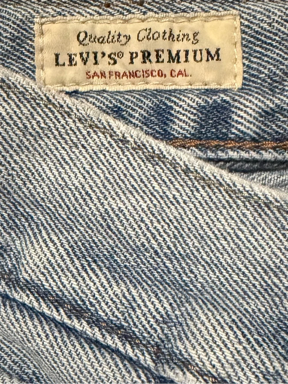 Levi's Light Blue Relaxed Straight Jeans